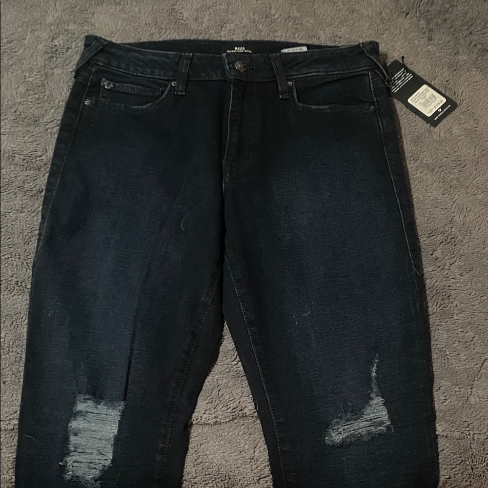 True Religion Women's Skinny Jeans - Dark Navy Blue